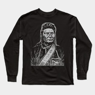 Chief Joseph (Hinmatóowyalahtq̓it)-2 Long Sleeve T-Shirt